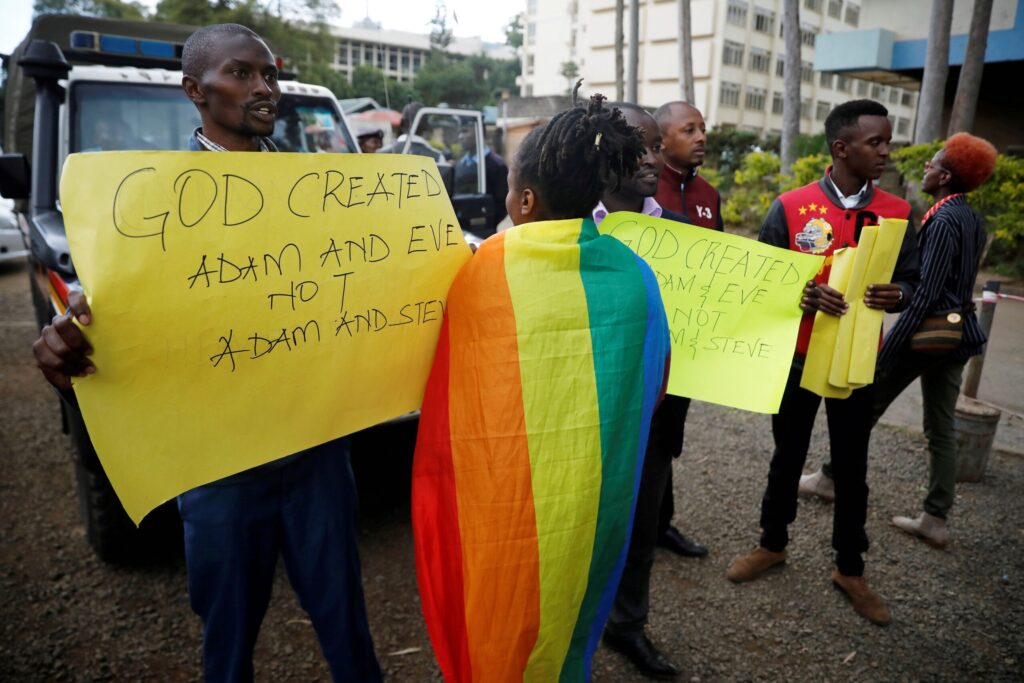 Kenya anti-gender movement rally